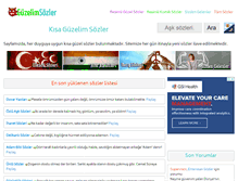 Tablet Screenshot of guzelimsozler.com